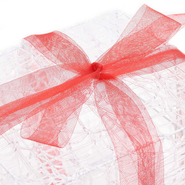 LED Geschenkboxen 3er Set, Mehrfarbig