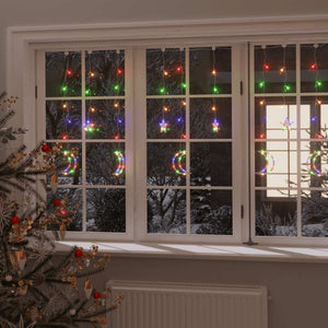 LED Stern und Mond Lichterkette mit Fernbedienung