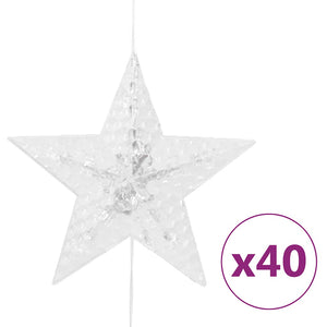 LED Sternenvorhang Lichterkette Bunt 200 LEDs