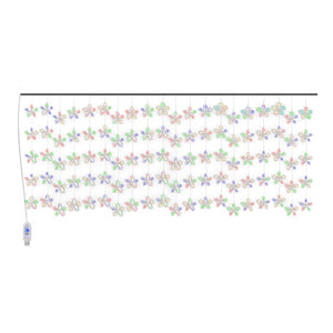 LED Sternenvorhang Lichterkette Bunt 500 LEDs