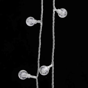 Lichterkette Kugeln 40m 400 LED Warmweiß