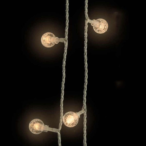 Lichterkette Kugeln 40m 400 LED Warmweiß