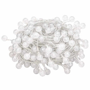 Lichterkette Kugeln 40m 400 LED Warmweiß