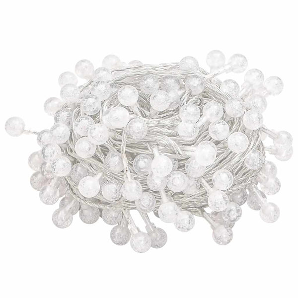 Lichterkette Kugeln 40m 400 LED Warmweiß