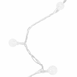 Lichterkette Kugeln 40m 400 LED Kaltweiß