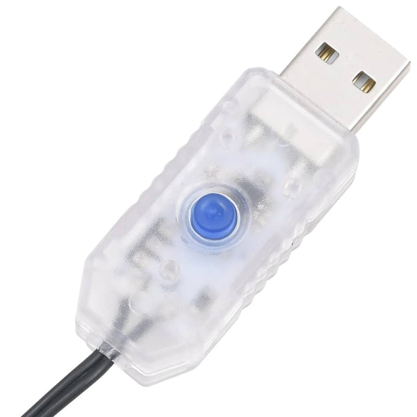 Blaue LED Lichterkette, 400 LEDs, 40 m