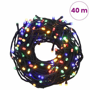 LED Lichterkette 400 LEDs Mehrfarbig 40m
