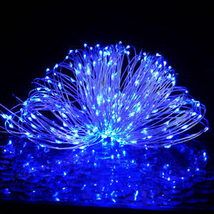 LED Lichterdraht 40m Blau 400 LEDs