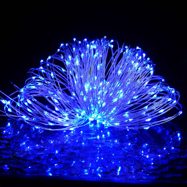 LED Lichterdraht 40m Blau 400 LEDs
