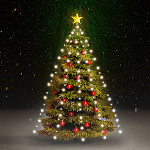 Weihnachtsbaum Lichterkette 150 LEDs Kaltweiß