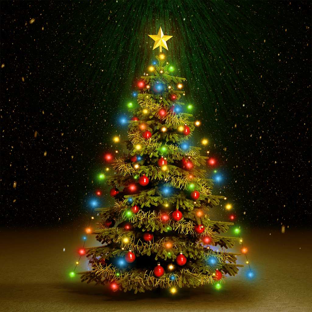 Weihnachtsbaum Lichterkette Netz 180 LEDs Mehrfarbig