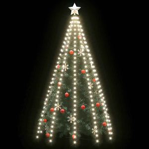 LED Weihnachtsbaum Lichterkette - 300 LEDs, Kaltweiß