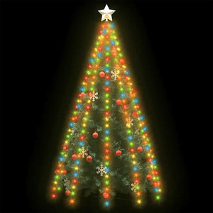 Weihnachtsbaum Lichterkette mit 300 LEDs