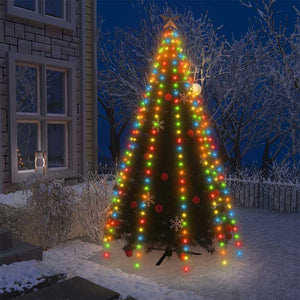 Weihnachtsbaum Lichterkette mit 300 LEDs