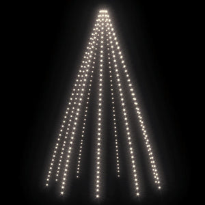 Weihnachtsbaum Lichternetz 400 LEDs Kaltweiß