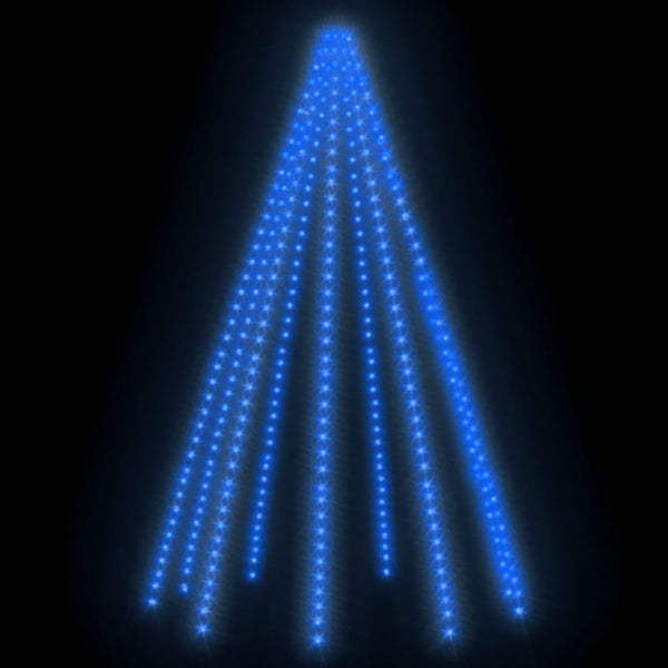 Weihnachtsbaum Lichterkette Blau 400 LEDs
