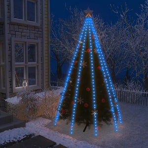 Weihnachtsbaum Lichterkette Blau 400 LEDs