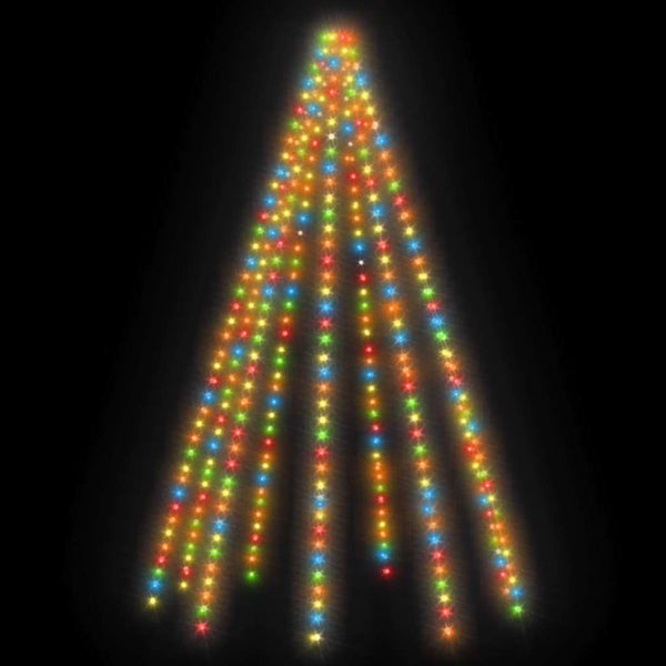 Weihnachtsbaum Lichternetz 400 LEDs Mehrfarbig 4m