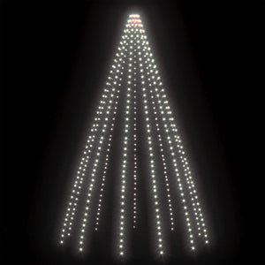 LED Weihnachtsbaumbeleuchtung Kaltweiß 500 LEDs