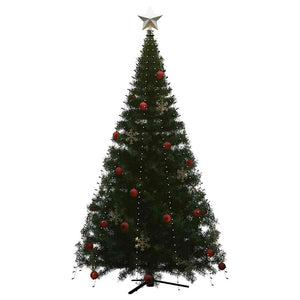 LED Weihnachtsbaumbeleuchtung Kaltweiß 500 LEDs