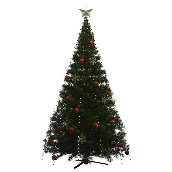 LED Weihnachtsbaumbeleuchtung Kaltweiß 500 LEDs