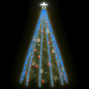Weihnachtsbaumbeleuchtung 500 LEDs Blau 5m