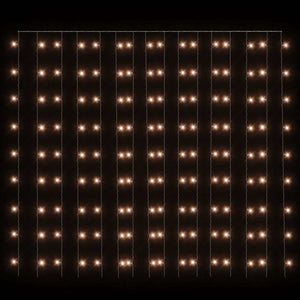 LED Lichtervorhang 3x3m Warmweiß