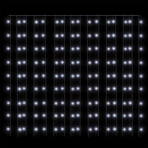 LED Lichtervorhang 3x3m Kaltweiß