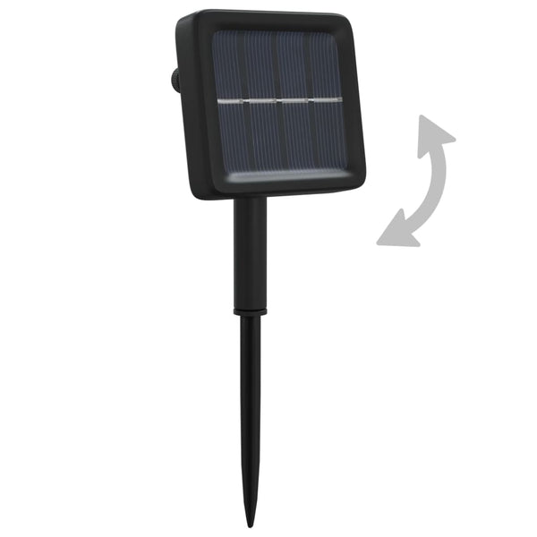 Solar Lichterkette 2x200 LED Blau
