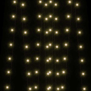 Solar Lichterketten 5x200 LED Warmweiß