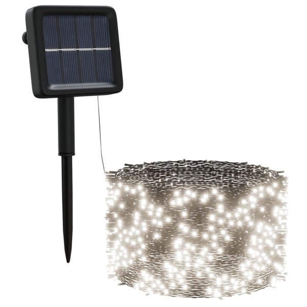 Solar Lichterketten Kaltweiß 5x200 LED