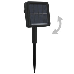 Solar Lichterketten Kaltweiß 5x200 LED