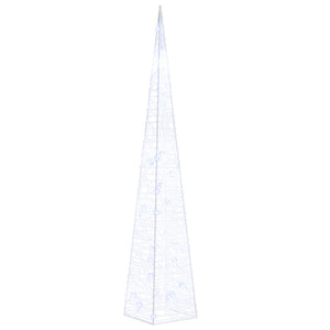 LED-Leuchtkegel Acryl Deko 60cm Blau