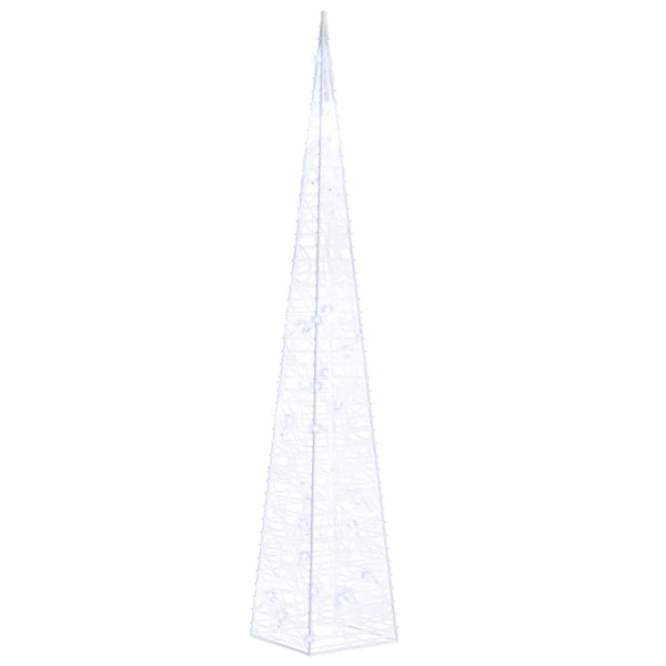 LED-Leuchtkegel Acryl Deko 60cm Blau