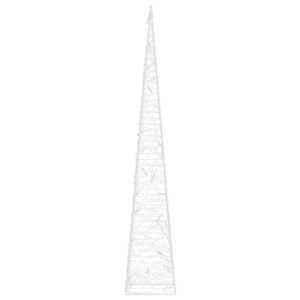 LED-Leuchtkegel Acryl Deko 60cm Blau