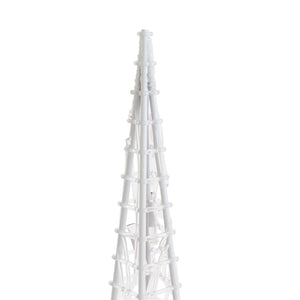 LED-Leuchtkegel Acryl Deko 60cm Blau
