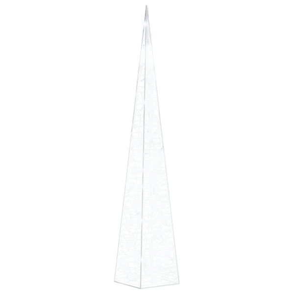LED Leuchtkegel 90cm Kaltweiß Acryl