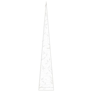 LED Leuchtkegel Acryl Deko Blau 90 cm