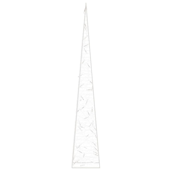 LED Leuchtkegel Acryl Deko Blau 90 cm