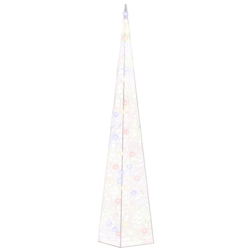 LED Leuchtkegel Acryl Mehrfarbig 90cm