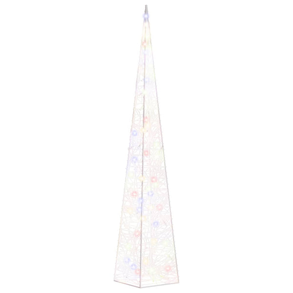 LED Leuchtkegel Acryl Mehrfarbig 90cm