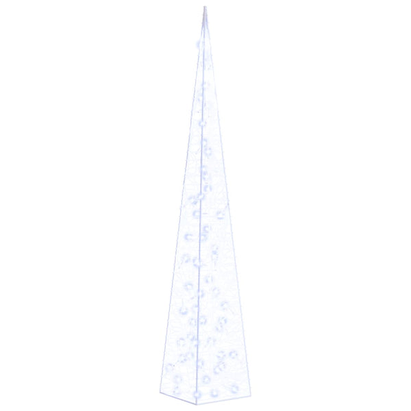 LED Leuchtkegel Acryl Blau 120cm