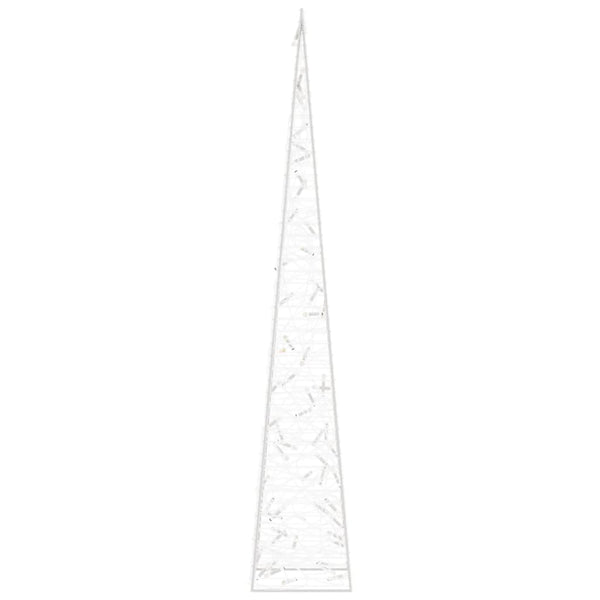 LED Leuchtkegel Acryl Blau 120cm