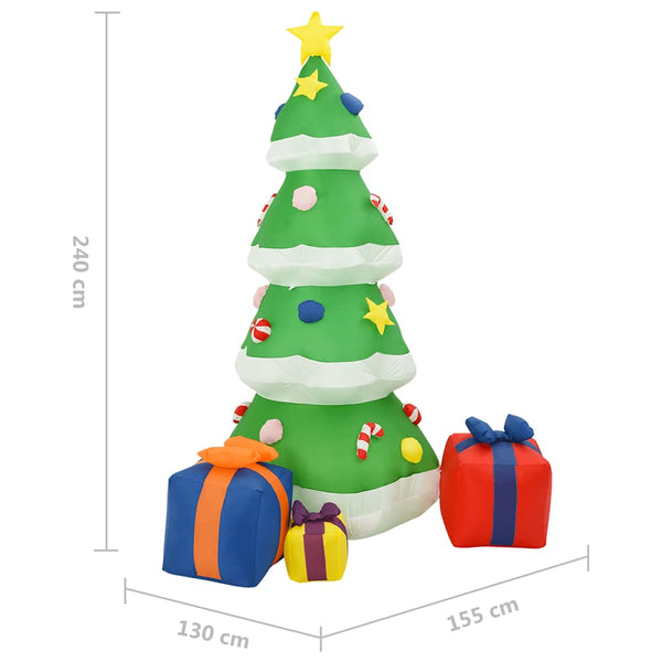 LED Weihnachtsbaum 240cm Indoor/Outdoor