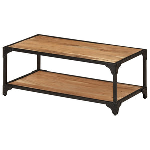 Couchtisch Akazie Massivholz 90x45 cm