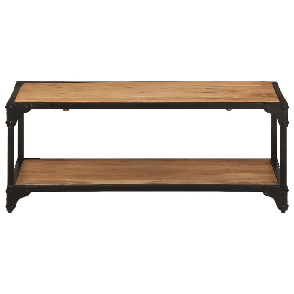 Couchtisch Akazie Massivholz 90x45 cm