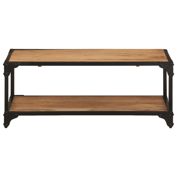 Couchtisch Akazie Massivholz 90x45 cm