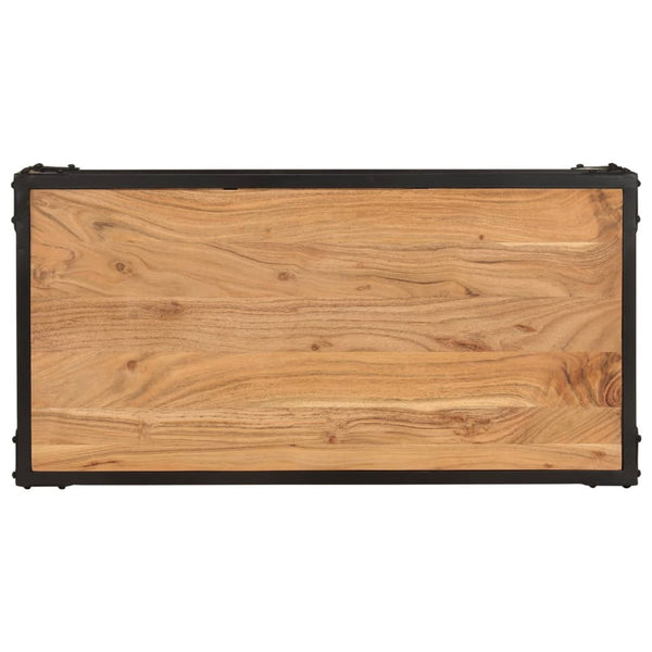 Couchtisch Akazie Massivholz 90x45 cm