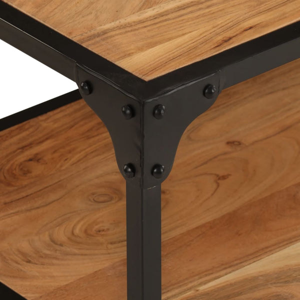 Couchtisch Akazie Massivholz 90x45 cm