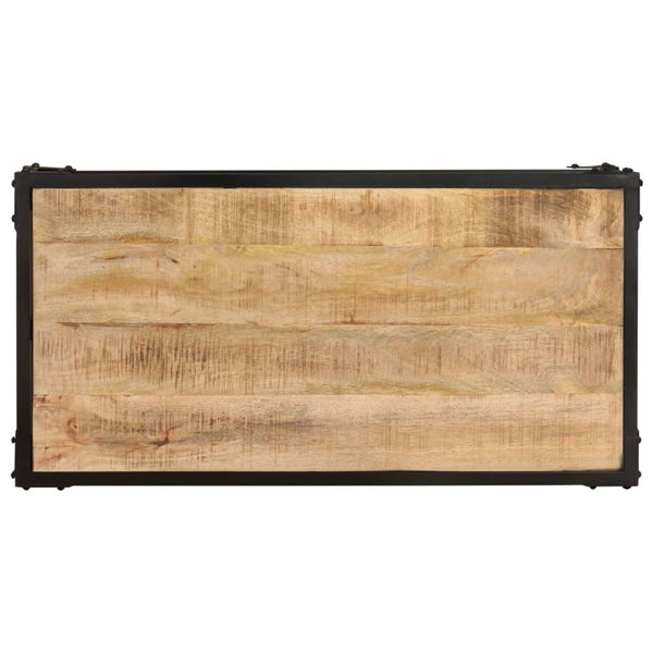 Couchtisch Mangoholz 90x45 cm